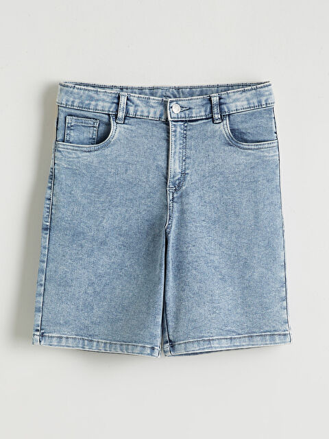 LCW Kids شورت جينز نيلي ولد - S6H996Z4-311