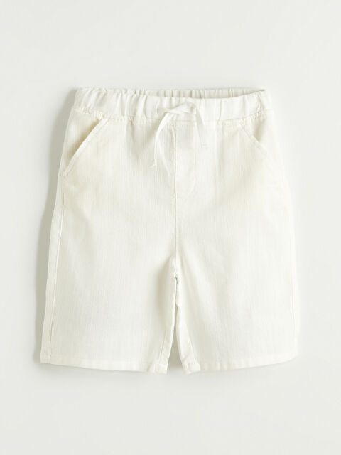 LCW Kids Boy ECRU Shorts - S6HA03Z1-FDU