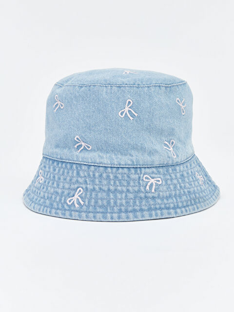 LCW ACCESSORIES Bow Detailed Girls' Bucket Hat - S6HB35Z4-ZU2