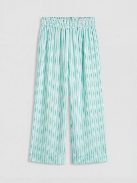 LCW Kids بنطلون بنات مخطط بخصر مرن