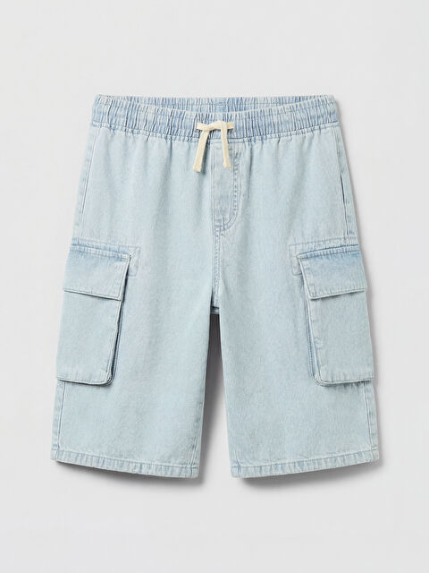 LCW Kids Dečiji cargo teksas šorts