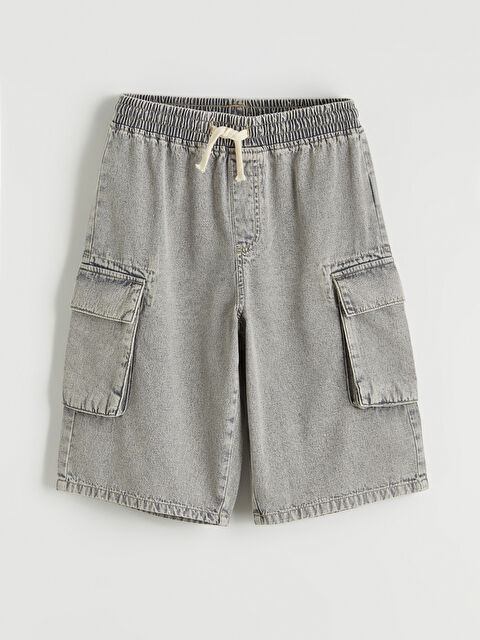 LCW Kids Erkek Çocuk Kargo Jean Şort