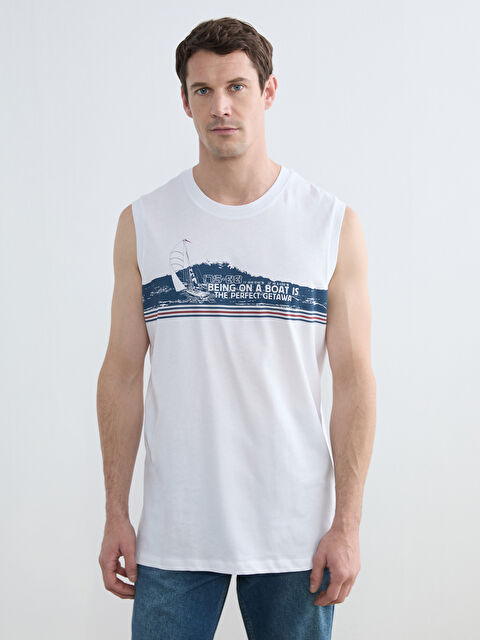 LC WAIKIKI Man WHITE T-Shirt - S6HC36Z8-J5E