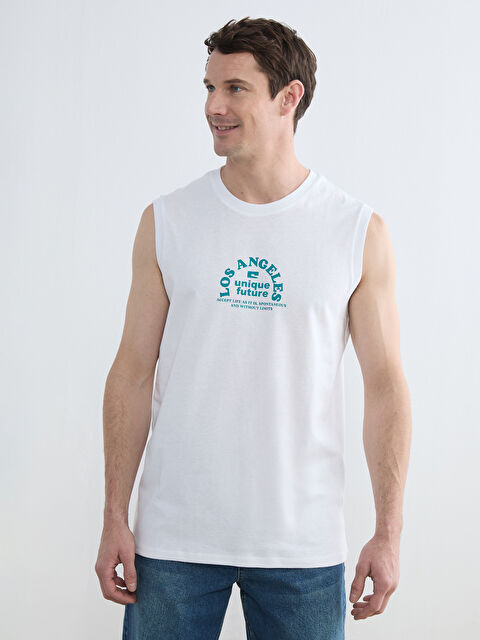 LCW ECO Man WHITE Tank Top - S6HC37Z8-J5E