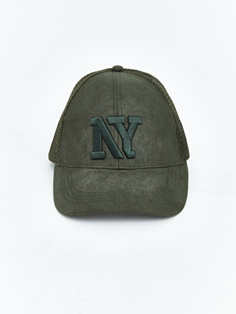 LCW ACCESSORIES New York Nakışlı Erkek Kep Şapka