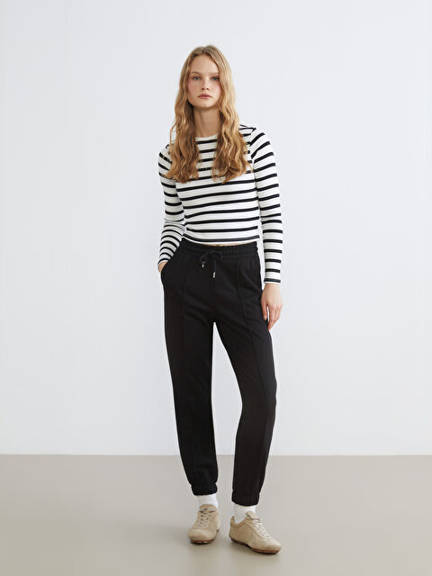 XSIDE Beli Lastikli Kadın Jogger Eşofman Altı	 - S6HC54Z8-CVL