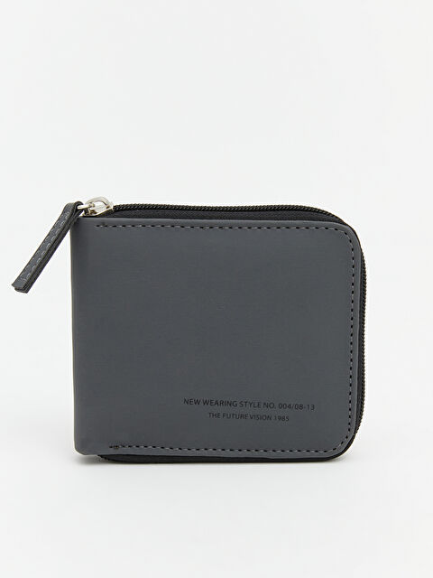LCW ACCESSORIES Deri Görünümlü Erkek Cüzdan - S6HC76Z8-D6B