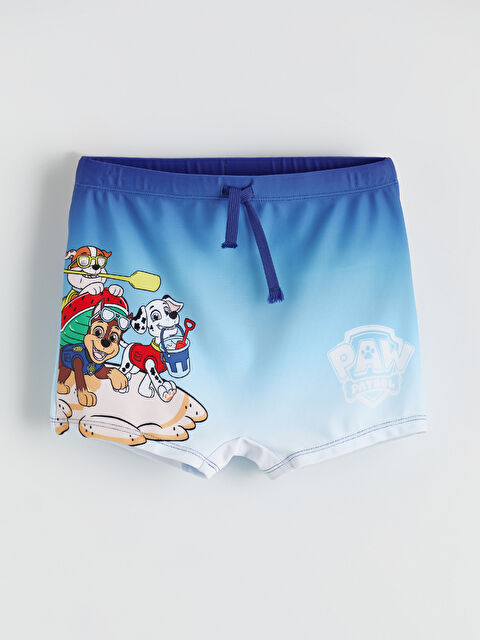 LCW baby Paw Patrol Baskılı Erkek Çocuk Deniz Şortu