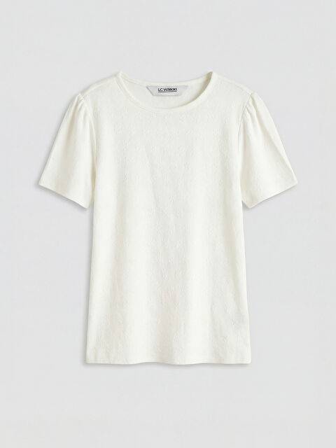 LCW Kids Desenli Kız Çocuk Tişört