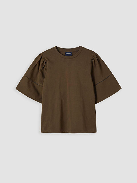 LCW Kids Bisiklet Yaka Kız Çocuk Tişört