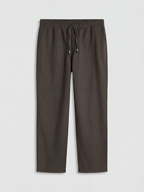 LCW Vision Standard Fit Linen Look Men's Trousers