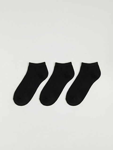 LCW ECO Men's Ankle Socks - Set of 3 - S6HE31Z8-CVL