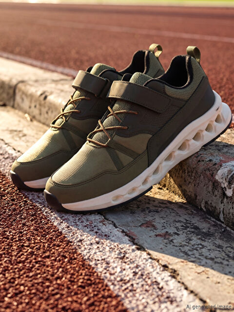 Triwex Bağcık ve Cırt Cırtlı Erkek Çocuk Spor Ayakkabı