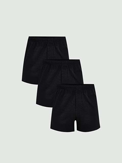 LC WAIKIKI Regular Fit Pamuklu Erkek Boxer 3'lü