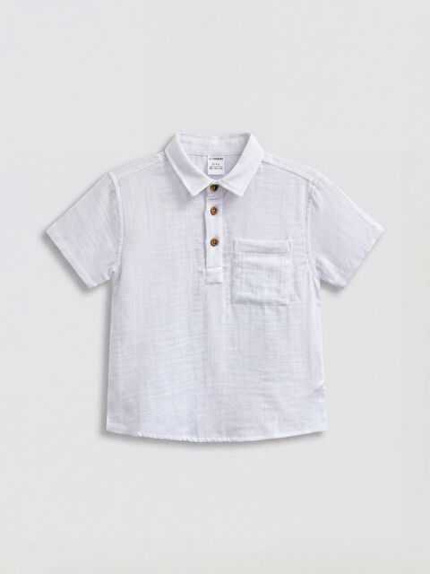 LCW Kids قميص بوبلين للأولاد