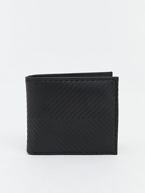 LCW ACCESSORIES Deri Görünümlü Erkek Cüzdan - S6HF26Z8-HUC