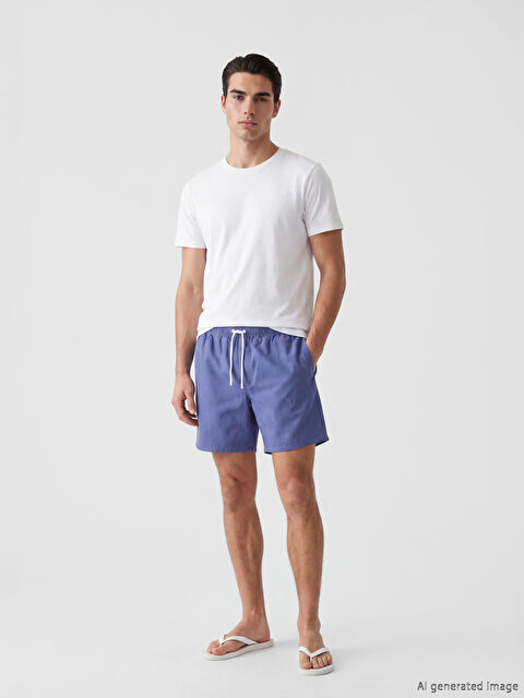 LCW SWIMWEAR Kısa Boy Erkek Deniz Şortu