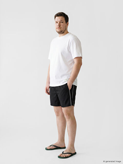 LCW SWIMWEAR Kısa Boy Erkek Deniz Şortu