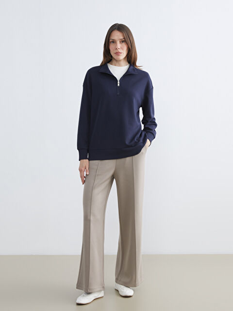 LCWAIKIKI Classic Woman BEIGE Sweatpants - S6HF77Z8-GQF