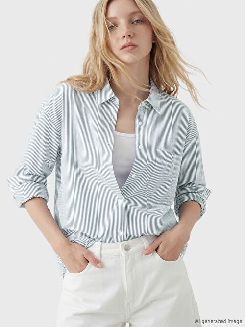 XSIDE Woman BLUE Shirt