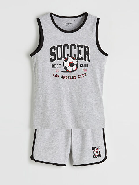 LCW Kids SIVA Kratka pidžama komplet Dečak