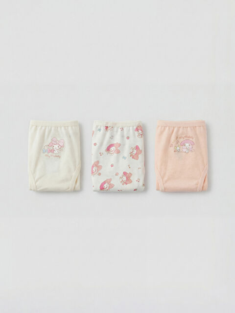 LCW Kids My Melody Baskılı Kız Çocuk Külot 3'lü