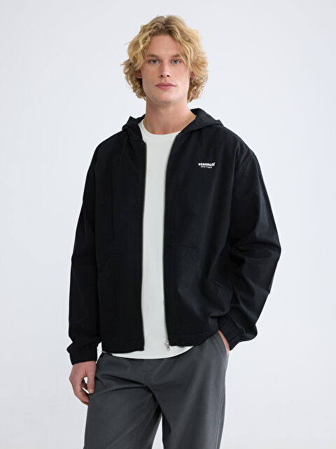 XSIDE Loose Fit Erkek Jean Ceket - S6HI39Z8-326