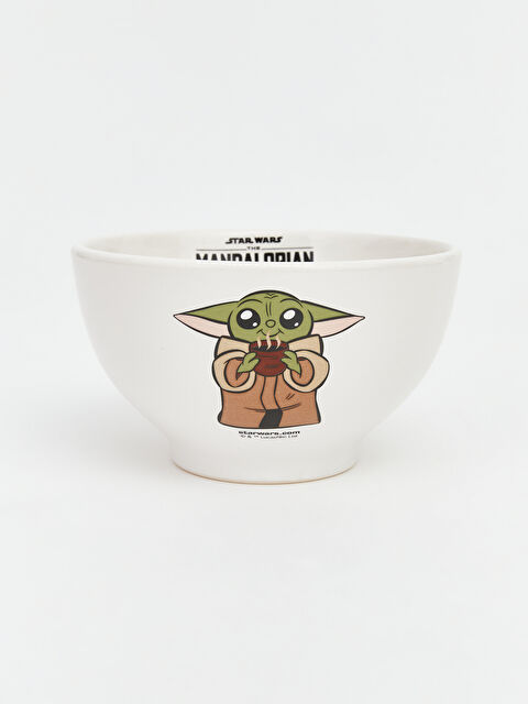 LCW HOME Star Wars The Mandalorian Baskılı Seramik Kase - S6HI73Z8-F9C