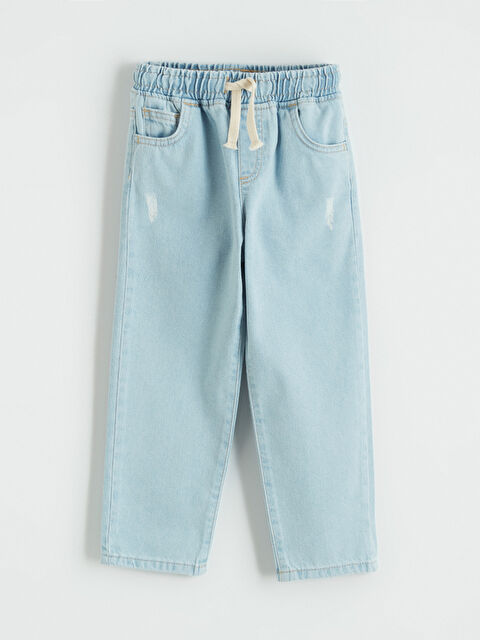 LCW Kids Beli Bağlamalı Erkek Çocuk Jean Pantolon - S6HK04Z1-476