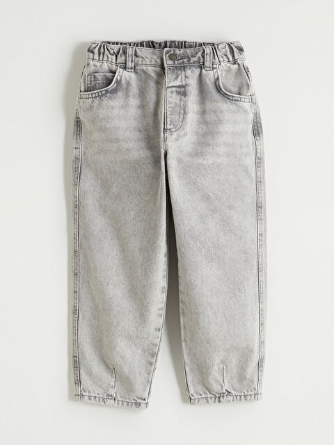 LCW Kids Beli Lastikli Erkek Çocuk Jean Pantolon - S6HK09Z1-18Y