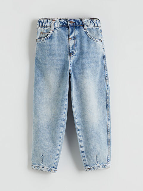 LCW Kids Beli Lastikli Erkek Çocuk Jean Pantolon - S6HK09Z1-311