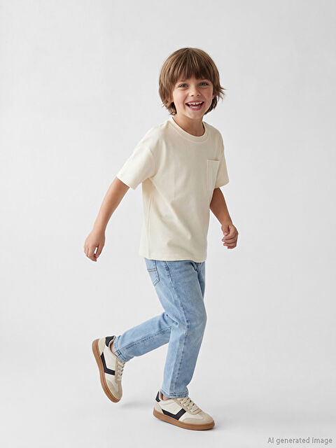 LCW Kids Regular Fit Erkek Çocuk Jean Pantolon - S6HK10Z1-311