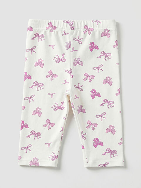 LC WAIKIKI Fiyonk Desenli Kız Çocuk Tayt - S6HK19Z1-LRA