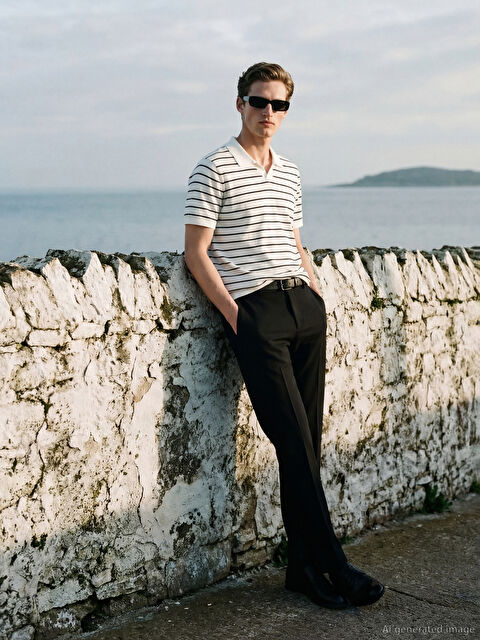 SOUTHBLUE Мужчины экрю Свитер - S6HK62Z8-SZ5