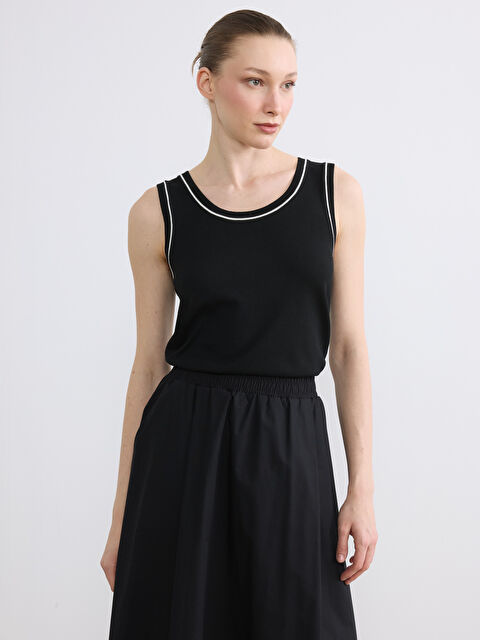 LCW EVERYDAY U Yaka Kadın Triko Kazak - S6HK88Z8-CVL