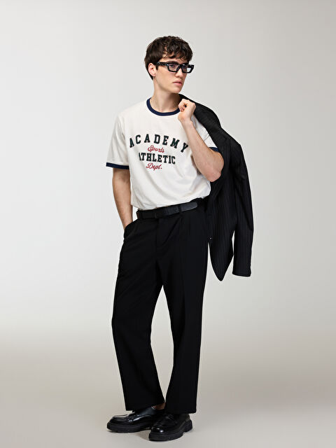 XSIDE Man ECRU T-Shirt