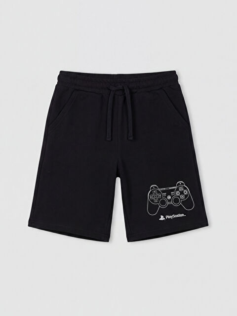 LCW Kids Erkek Çocuk PlayStation Baskılı Şort