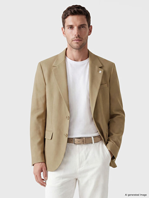 LCW BUSINESS Slim Fit Erkek Blazer Ceket