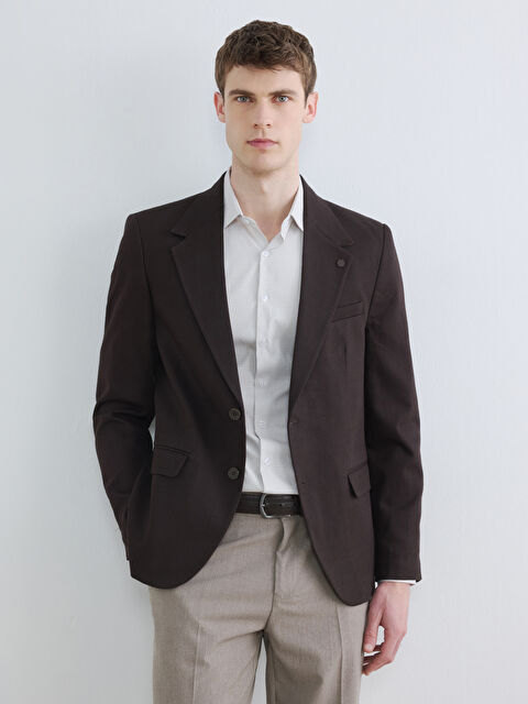 LCW BUSINESS Slim Fit Erkek Blazer Ceket