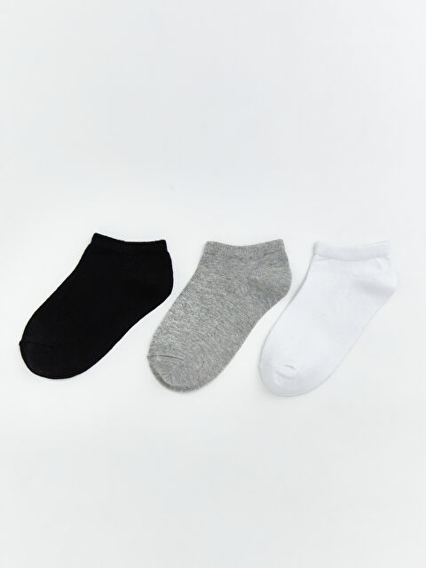 LCW Kids Erkek Çocuk 3'lü Patik Çorap - S6HN02Z4-HUC