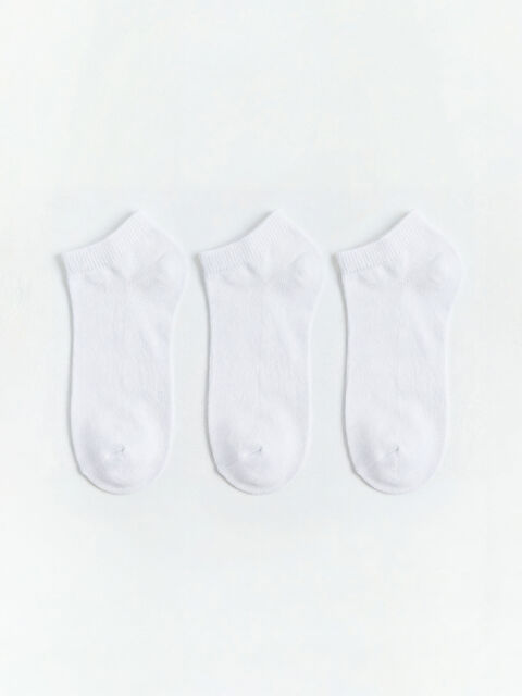LCW Kids Erkek Çocuk Patik Çorap 3'lü - S6HN10Z4-J5E