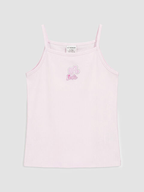 LCW Kids Barbie Baskılı Kız Çocuk Atlet