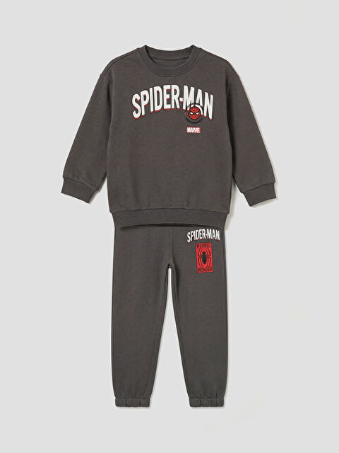 LCW Kids Αγόρι ΓΚΡΙ Σετ - S6HO48Z1-HGL