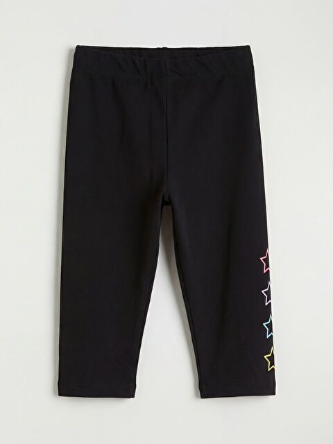 LC WAIKIKI Kız Çocuk Baskılı Kısa Tayt - S6HP10Z4-CVL