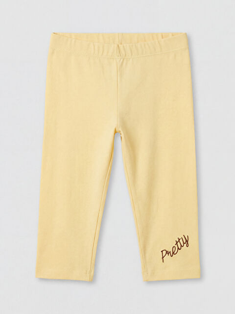 LC WAIKIKI Kız Çocuk Baskılı Kısa Tayt - S6HP10Z4-K5C