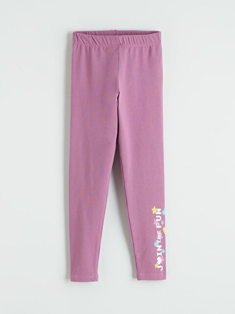 LC WAIKIKI Baskılı Kız Çocuk Tayt - S6HP11Z4-GVD