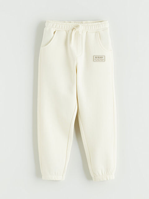LCW Kids Nakışlı Erkek Çocuk Kalın Jogger Eşofman Altı - S6HP14Z1-QVK