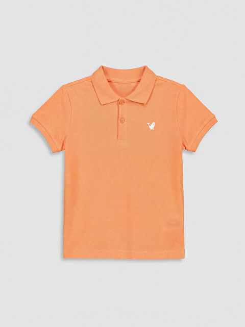 LCW Kids تي شيرت أولادي بياقة بولو مطرز - S6HP38Z1-FHN