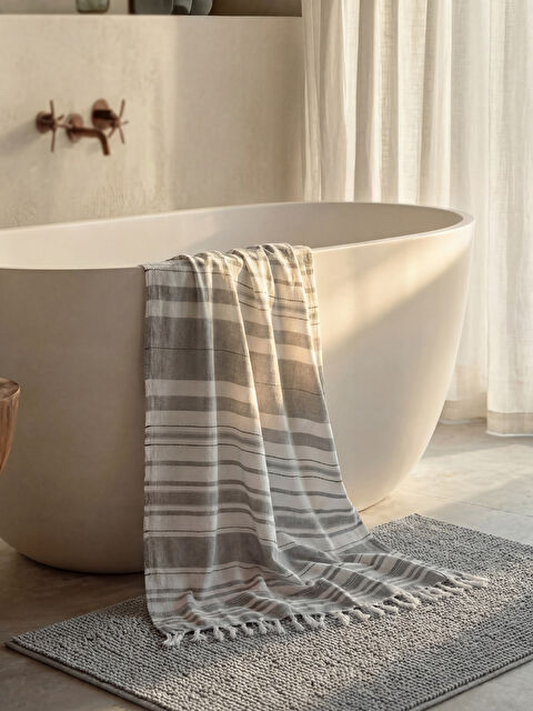 LCW HOME Çizgili Peştemal Havlu 90x165 cm