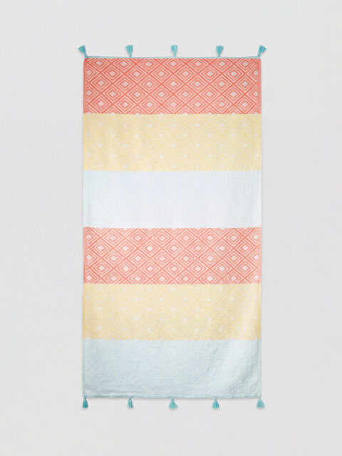 LCW HOME Püsküllü Peştemal Havlu 90x165 cm